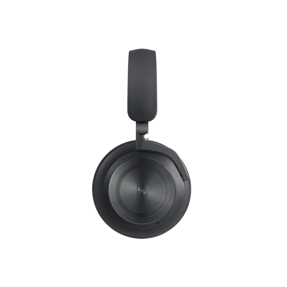 Bang & Olufsen Beoplay HX trådløse hovedtelefoner i sort, vist fra siden