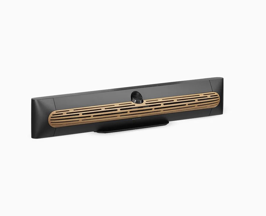 Bang & Olufsen Beosound Premiere i black anthracite aluminium med eg højttalerfront