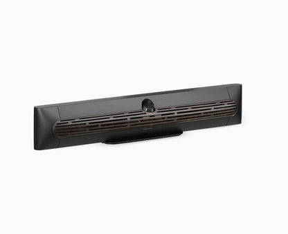 Bang & Olufsen Beosound Premiere i black anthracite aluminium med mørk eg højttalerfront
