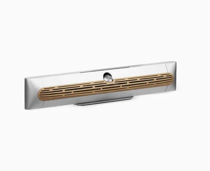 Bang & Olufsen Beosound Premiere i natural aluminium med eg højttalerfront