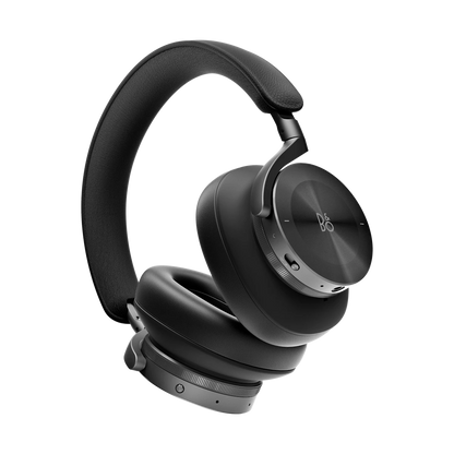 Bang & Olufsen Beoplay H95 trådløse hovedtelefoner i sort læder på hvid baggrund