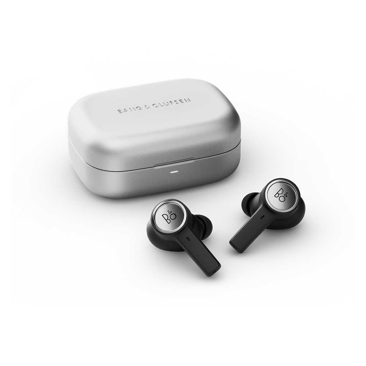 Bang & Olufsen Beoplay Eleven trådløse earbuds med grå opladningsetui