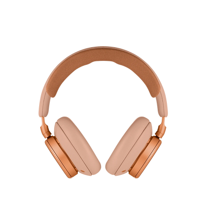 Beoplay H100 over-ear hovedtelefoner i bronze farve med tekstil hovedbånd