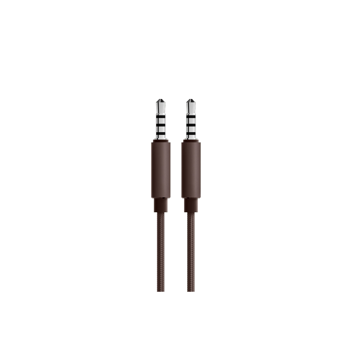 Brun audiokabel til Beoplay H95 hovedtelefoner med 3,5mm jackstik