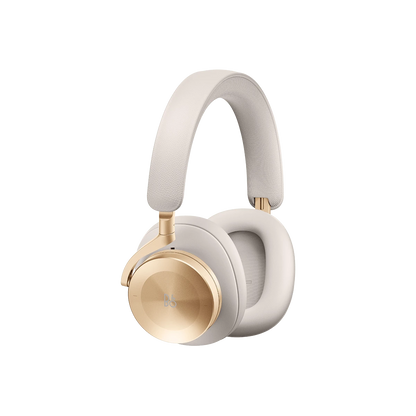 Beoplay H95 trådløse hovedtelefoner i beige læder med gulddetaljer