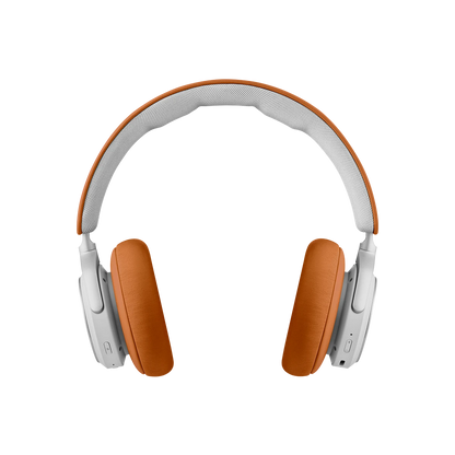 Beoplay HX trådløse hovedtelefoner i orange og grå set forfra