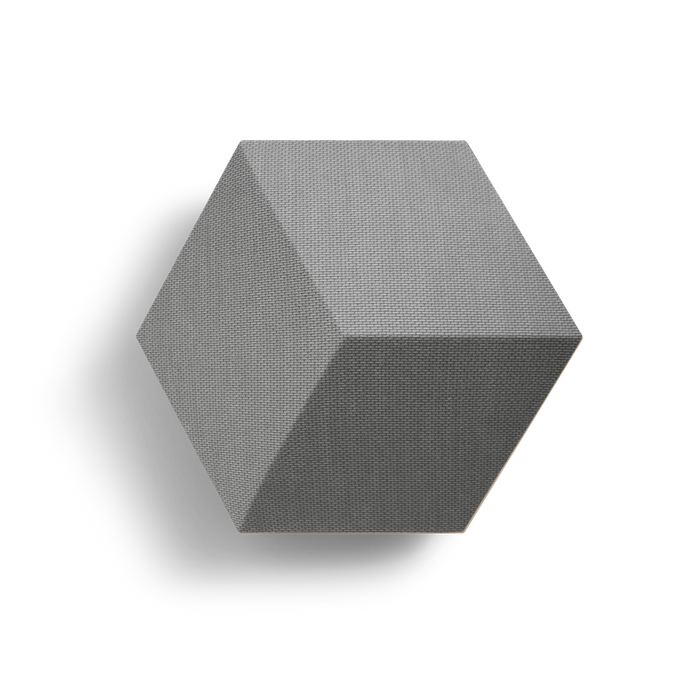 Bang & Olufsen Beosound Shape sekskantet højttalermodul i grå stof